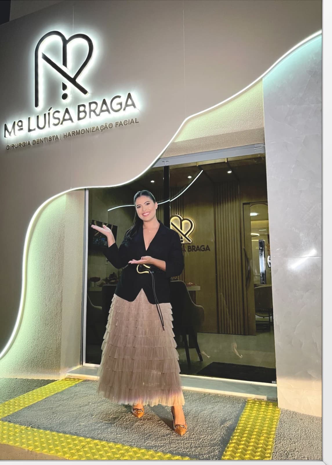 Fachada da clínica Dra. Maria Luísa Braga